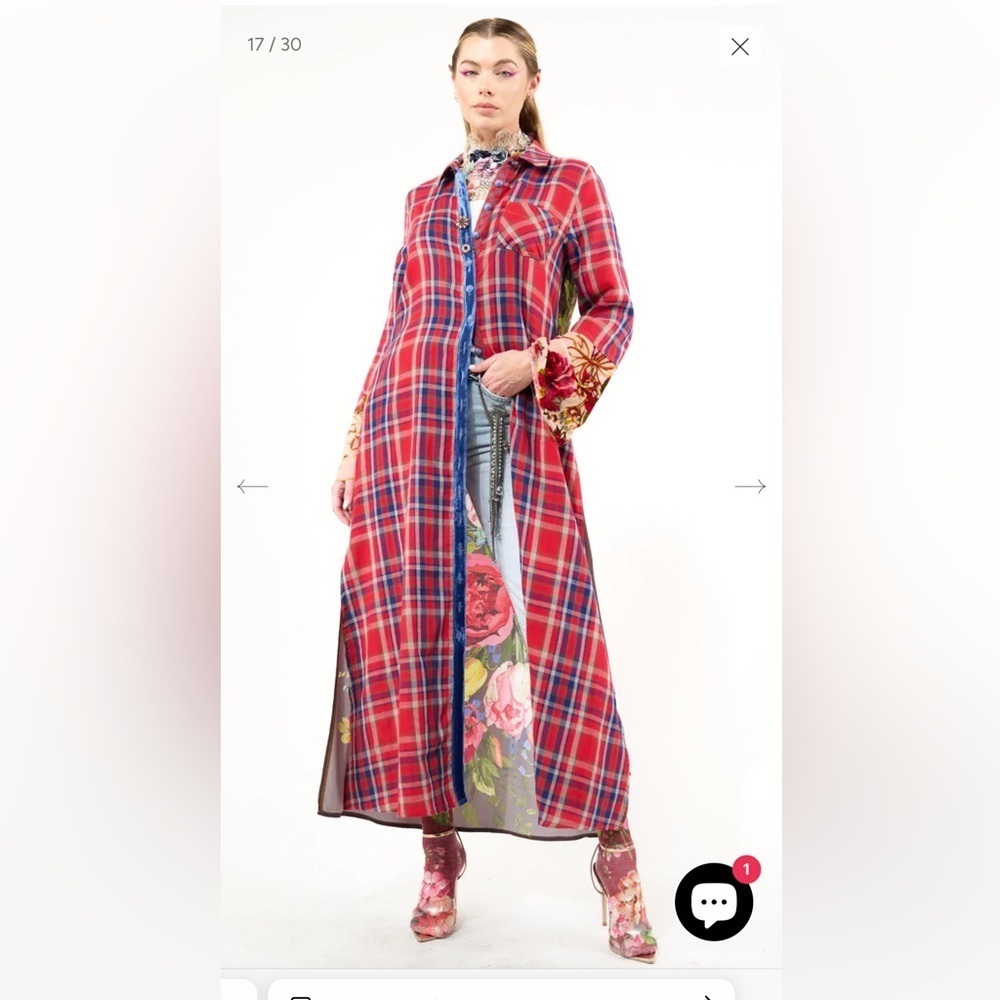 NWT Aratta Anna Duster - Picture 4 of 6